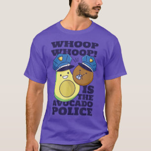 Whoop Whoop Is The Avocado Police Funny Cool T-Shirt