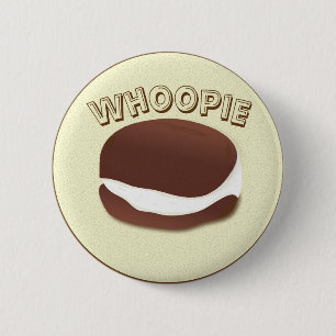 whoopie 6 cm round badge