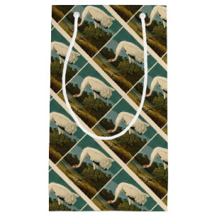 Whooping Crane Audubon Bird Painting Small Gift Bag