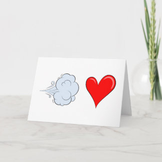 Whooshing Love Card