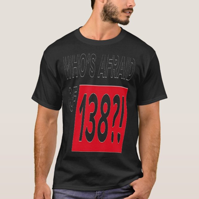 Who's afraid of 138 T-Shirt (Front)