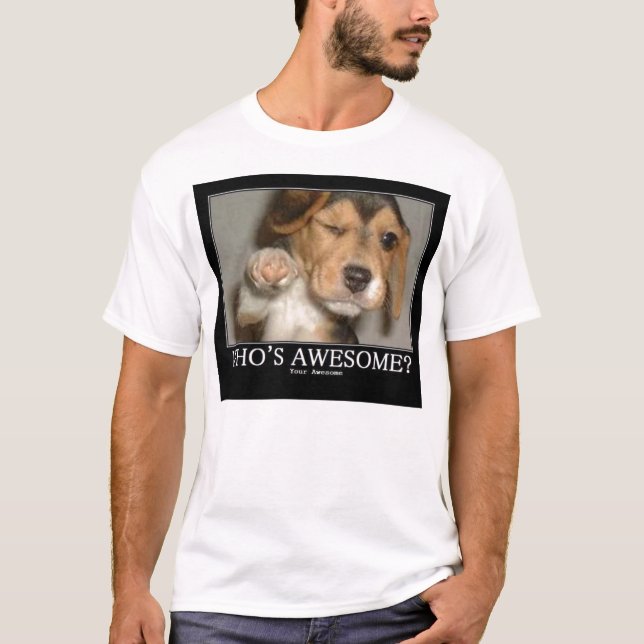 whos awsome? T-Shirt (Front)
