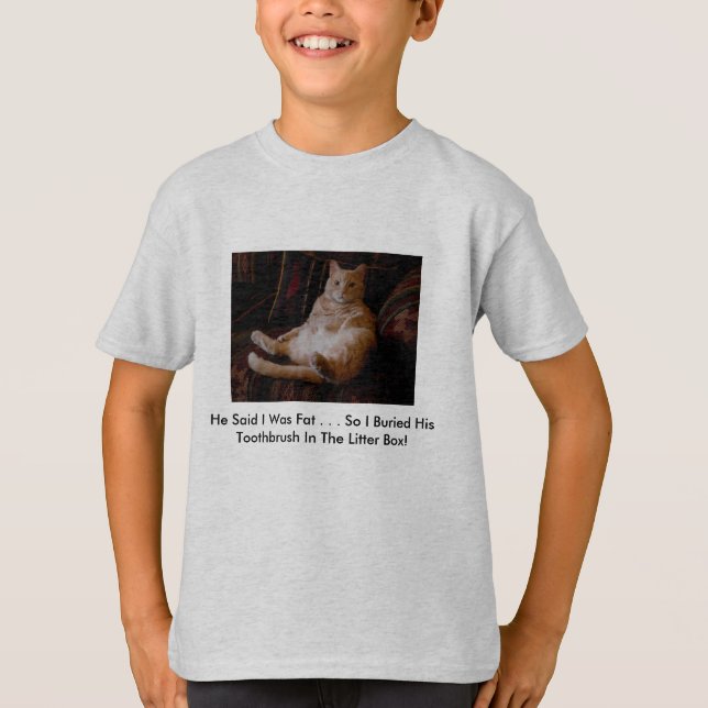 Who's Fat? T-Shirt (Front)