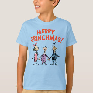 Whos Holding Hands Merry Grinchmas T-Shirt