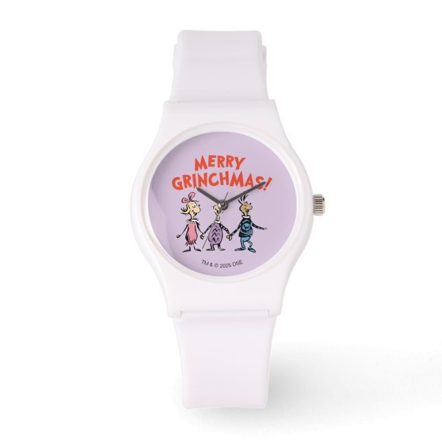 Whos Holding Hands Merry Grinchmas Watch (Front)