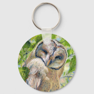 "Who's Napping?" Key Ring