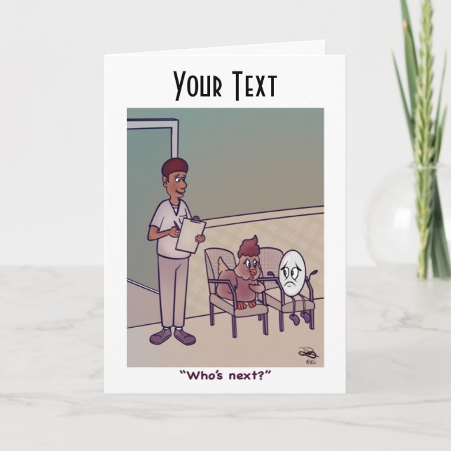 Who's Next Greeting Card (Front)