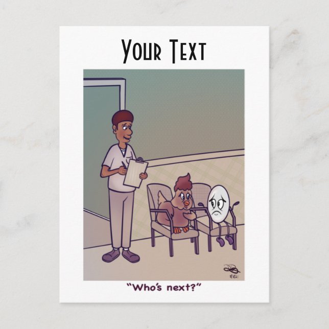 Who's Next Postcard (Front)