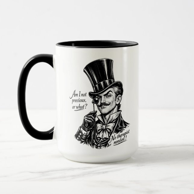 Who's precious?! Witty Lord caricature Mug (Left)