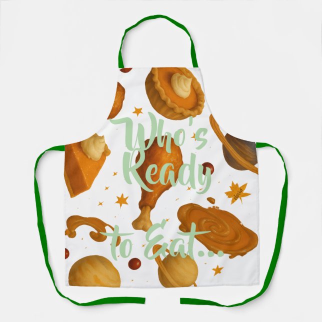 Who's Ready Apron (Front)