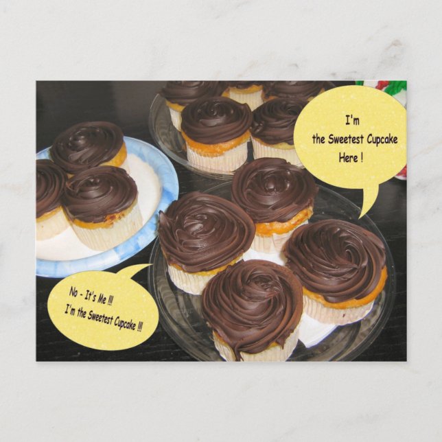Who's The Sweetest? Postcard (Front)