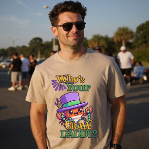 Who's Your Crawdaddy Funny Crawdad Crayfish Punny T-Shirt