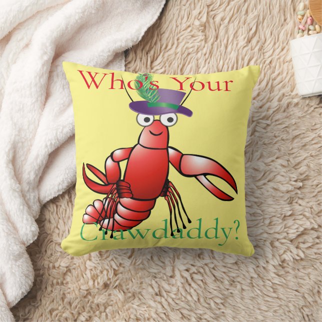 Who's Your Crawdaddy? Thunder_Cove Cushion (Blanket)