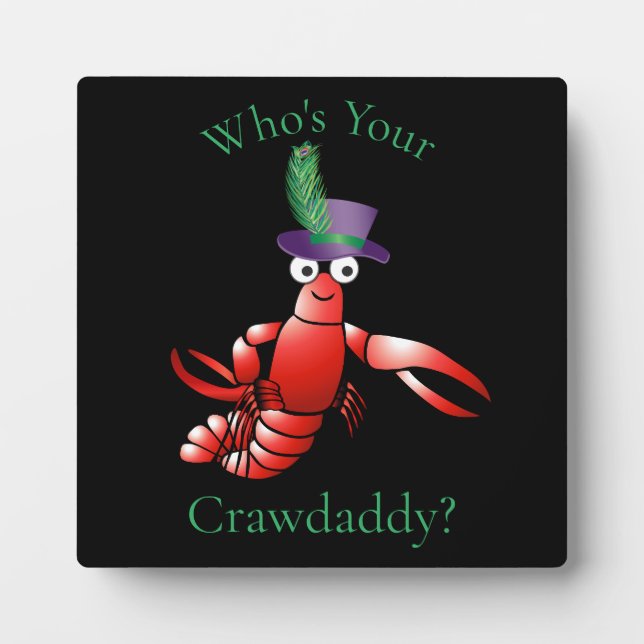 Who's Your Crawdaddy? Thunder_Cove Plaque (Front)
