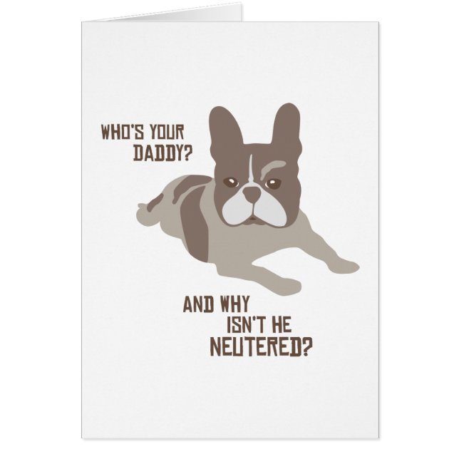 Who's Your Daddy? (Front)