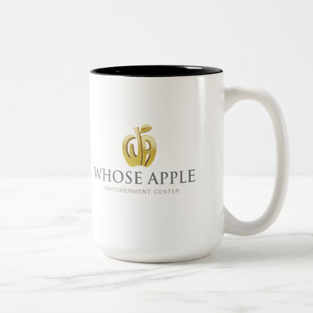 Whose Apple - Large Mug (Right)