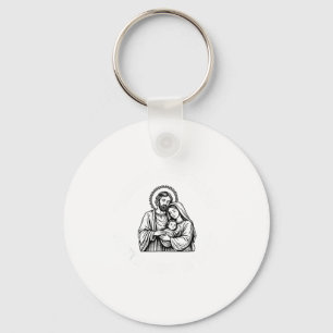 Whose God White Baby Is This Funny Christmas  Key Ring