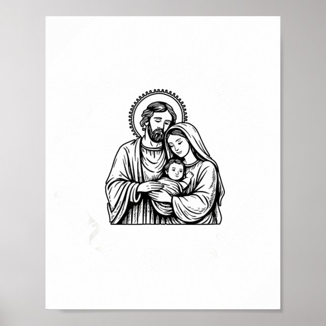 Whose God White Baby Is This Funny Christmas  Poster (Front)