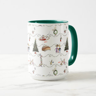 Whoville Christmas Garland Celebration Mug