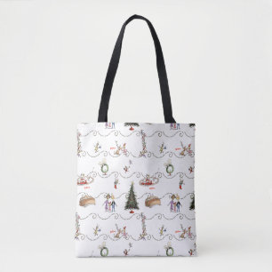 Whoville Christmas Garland Celebration Tote Bag