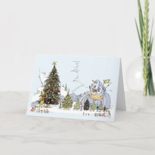 Whoville Christmas Tree Contest Card