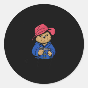 Why Bear Arms When You Can Arm Bears Funny Saying Classic Round Sticker