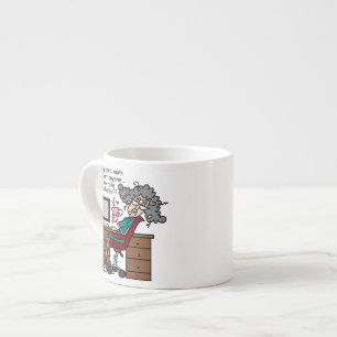 Why Chance Hard Work Humour Espresso Cup