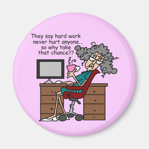 Why Chance Hard Work Humour Magnet