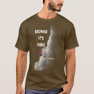Why Climb? - Because It’s There T-Shirt