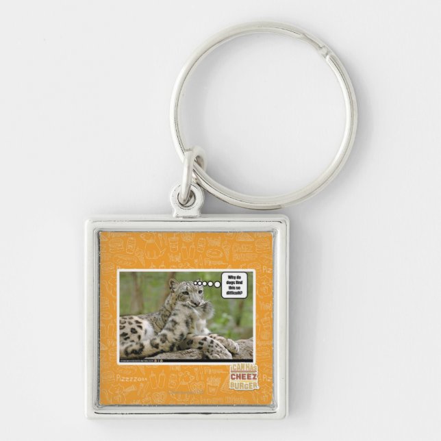 Why do dogs find this so difficult? key ring (Front)