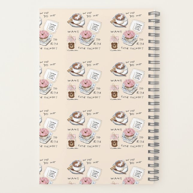 Why Do We Want to Bite Cute Things? Notebook (Back)