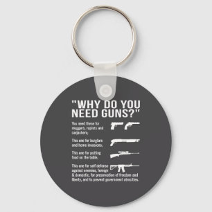 Why Do You Need Guns Key Ring