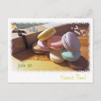 Why Don't You Join Us on...Sweet Time! Postcard
