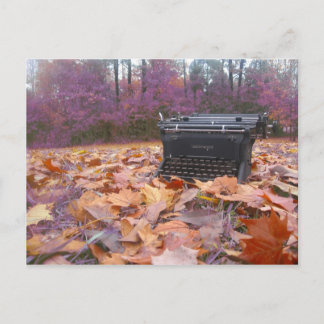 why don't you write me? postcard