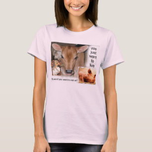 Why eat us? T-Shirt