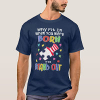 Why Fit In Autism Dad Birthday Puzzles