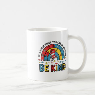 Why Fit In Doctor Teacher Cat In Hat Cool Autism A Coffee Mug