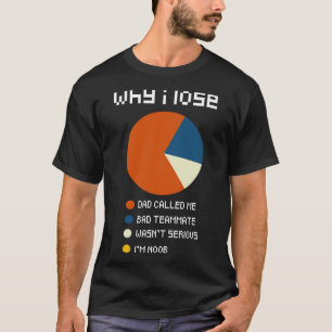 Why I Lose, Funny Video Games T-Shirt