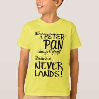 Why is Peter Pan Always Flying? (Black)