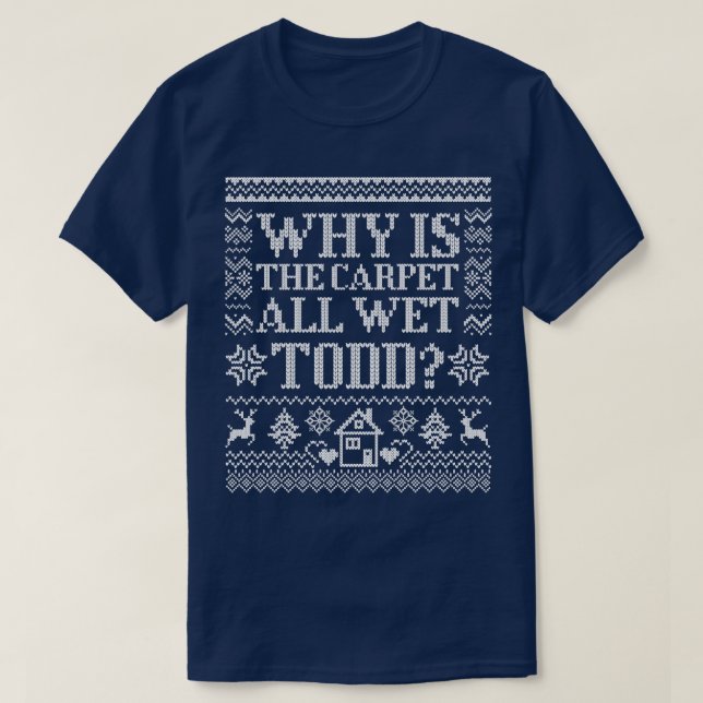 Why Is The pet Wet T-Shirt (Design Front)