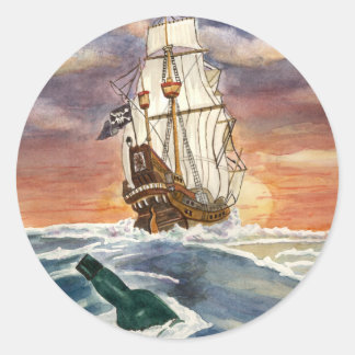 Why is the rum gone? classic round sticker