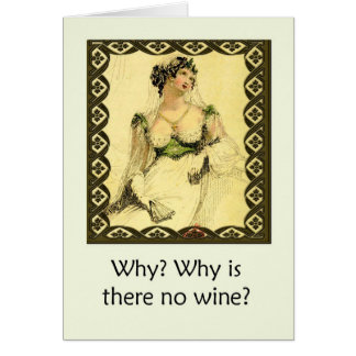 Why is there no wine? Blank inside Ackermann