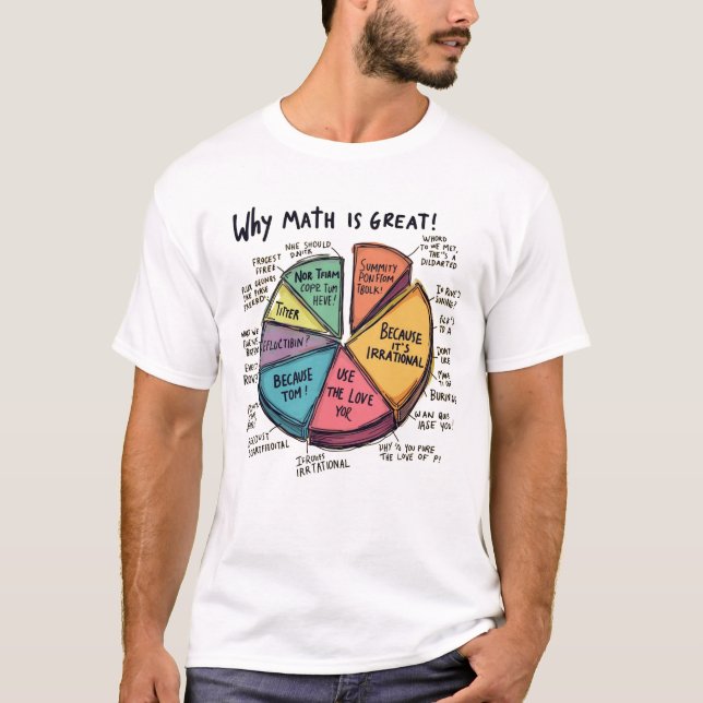 Why Math Is Irrational T-Shirt (Front)