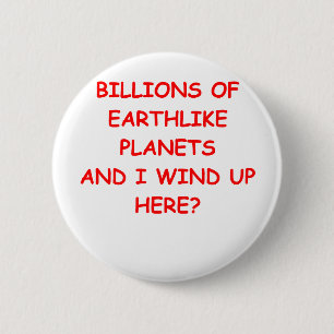 why me 6 cm round badge