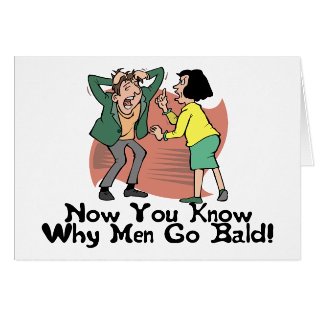 Why Men Go Bald (Front Horizontal)