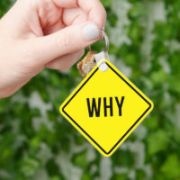 Why Metal Square Keychain