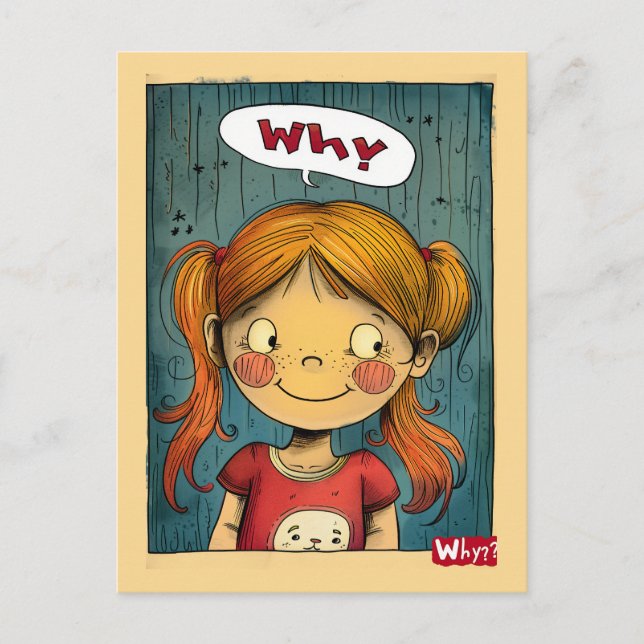 Why? Postcard (Front)