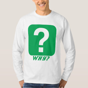 Why Question Mark Monogram T-Shirt