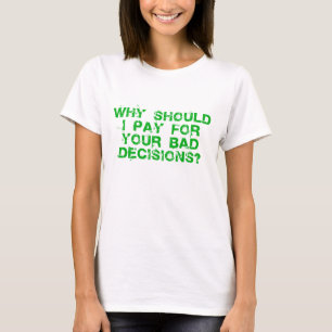 Why Should I Pay Ladies Spaghetti Fitted Top