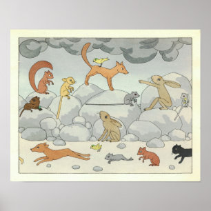 Why the Hare Has No Tail, a Zulu fairy tale Poster